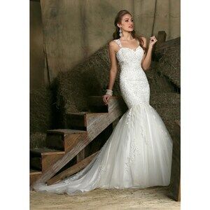 Da Vinci Bridal Wedding Dress 50330